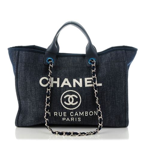 authentic chanel deauville tote|chanel deauville tote large size.